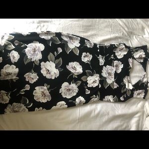 Boohoo flowered dress